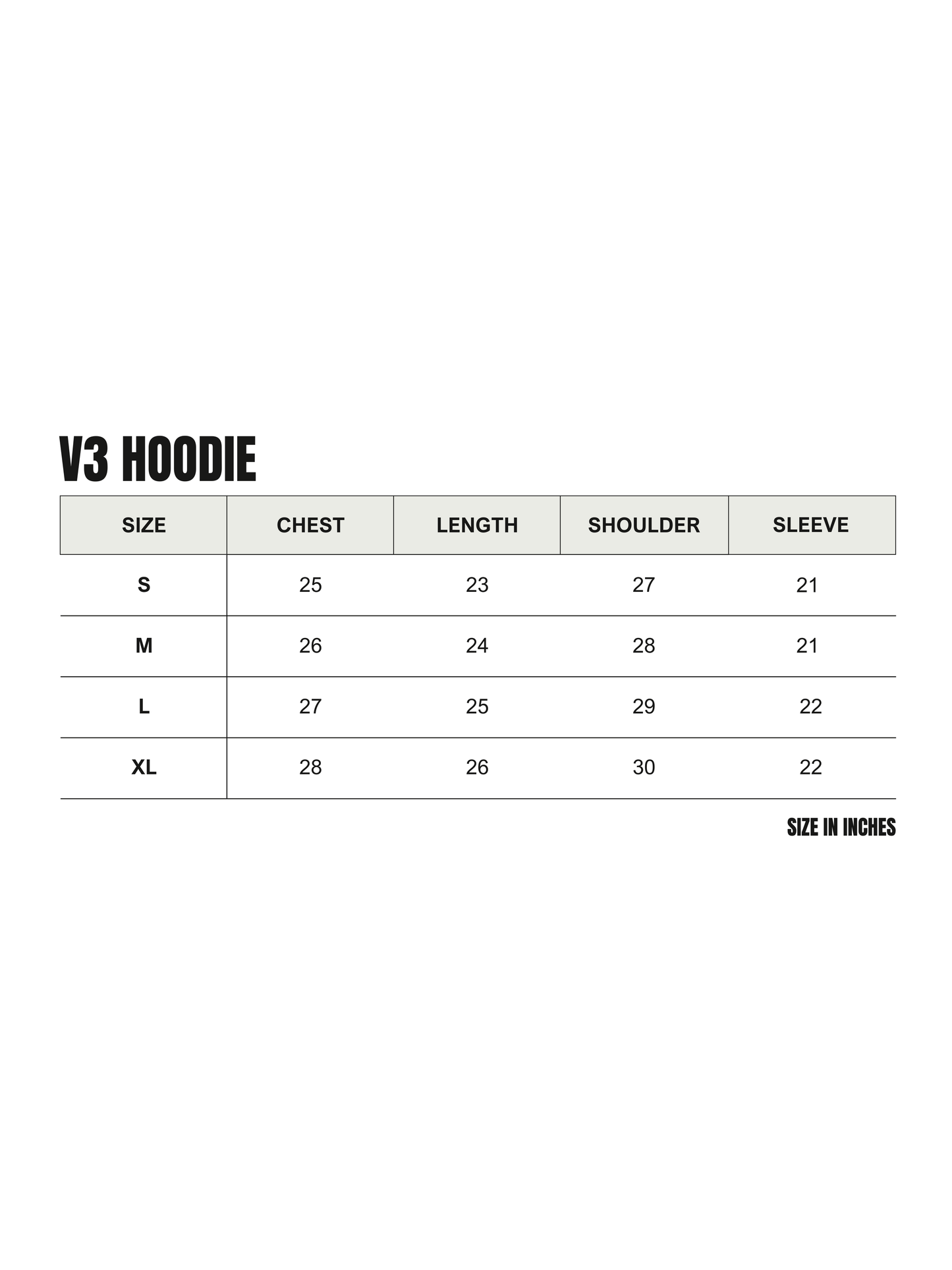 V3 Hoodie Black